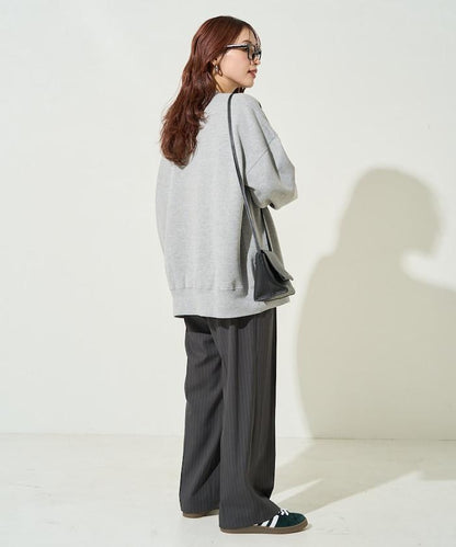 ぐるぐるナンバー ロゴ 刺繍 裏起毛 スウェット【限定展開】