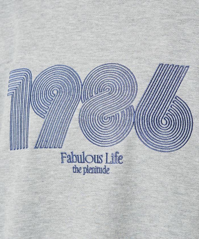 ぐるぐるナンバー ロゴ 刺繍 裏起毛 スウェット【限定展開】