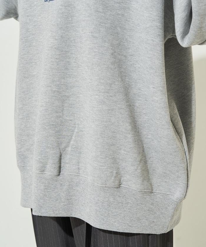 ぐるぐるナンバー ロゴ 刺繍 裏起毛 スウェット【限定展開】