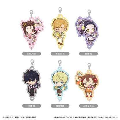 Medalist 連結迷你亞克力鑰匙扣 禮物版【全套BOX／6個裝】