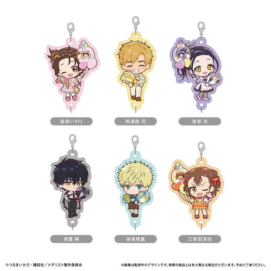 Medalist 連結迷你亞克力鑰匙扣 禮物版【全套BOX／6個裝】