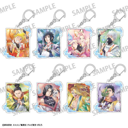 《火影忍者》疾風傳 盒裝隨機亞克力鑰匙扣／妖怪／カミアニTOUCH【BOX／8個裝】