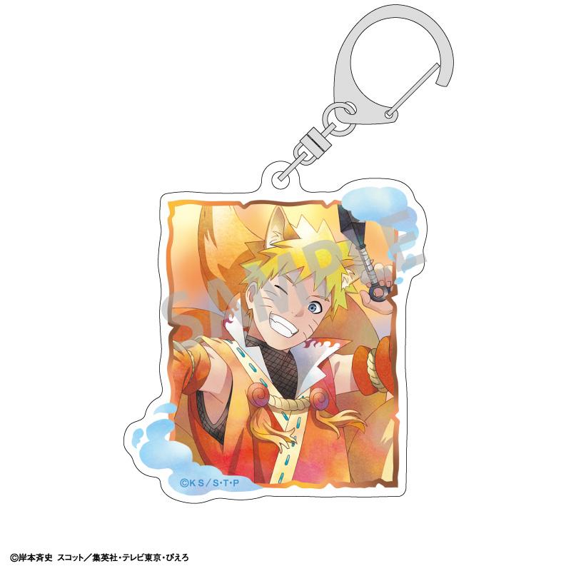 《火影忍者》疾風傳 盒裝隨機亞克力鑰匙扣／妖怪／カミアニTOUCH【BOX／8個裝】