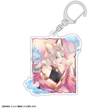 《火影忍者》疾風傳 盒裝隨機亞克力鑰匙扣／妖怪／カミアニTOUCH【BOX／8個裝】