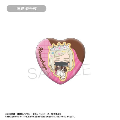 《東京復仇者》餅乾風格迷你角色徽章罐 完整套裝／10個裝