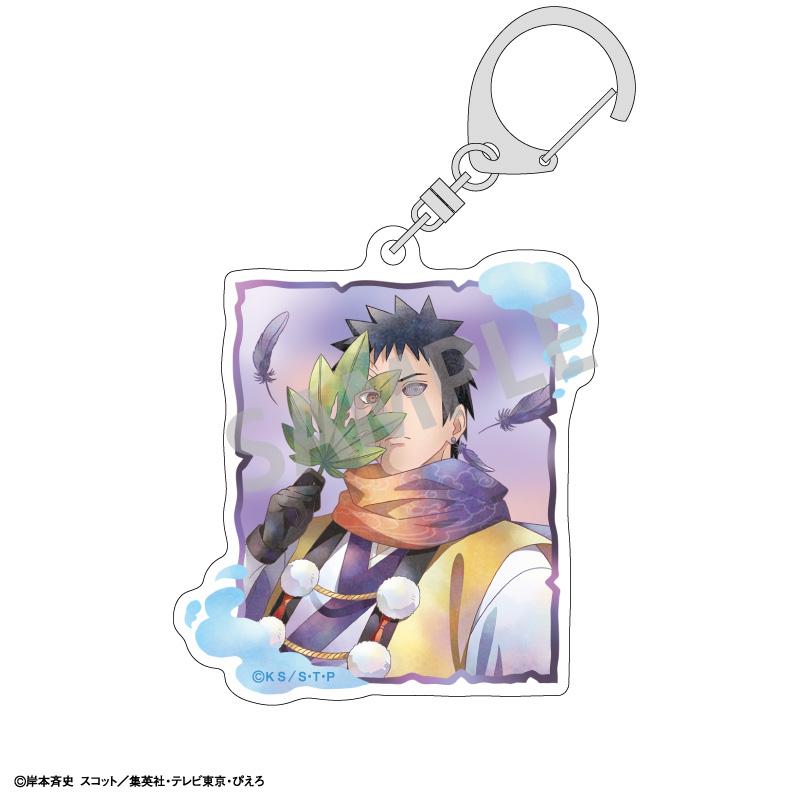 《火影忍者》疾風傳 盒裝隨機亞克力鑰匙扣／妖怪／カミアニTOUCH【BOX／8個裝】