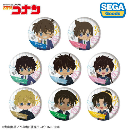 《名偵探柯南》_徽章 大家一起 -學生篇-【全套BOX／8個裝】