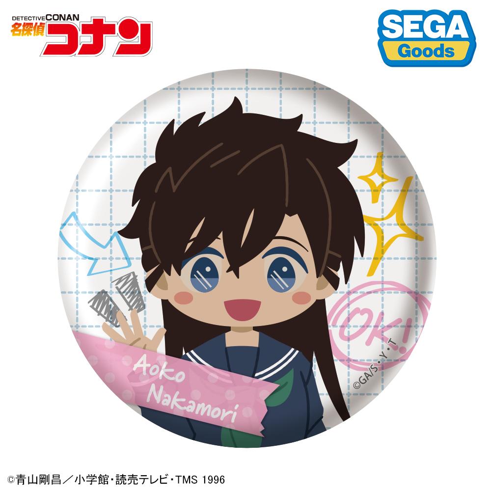 《名偵探柯南》_徽章 大家一起 -學生篇-【全套BOX／8個裝】