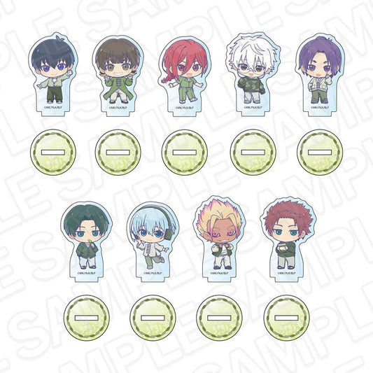 《藍色監獄》迷你亞克力立牌（盲盒）White&Pistachio版本【全套OPP包裝／9個裝】