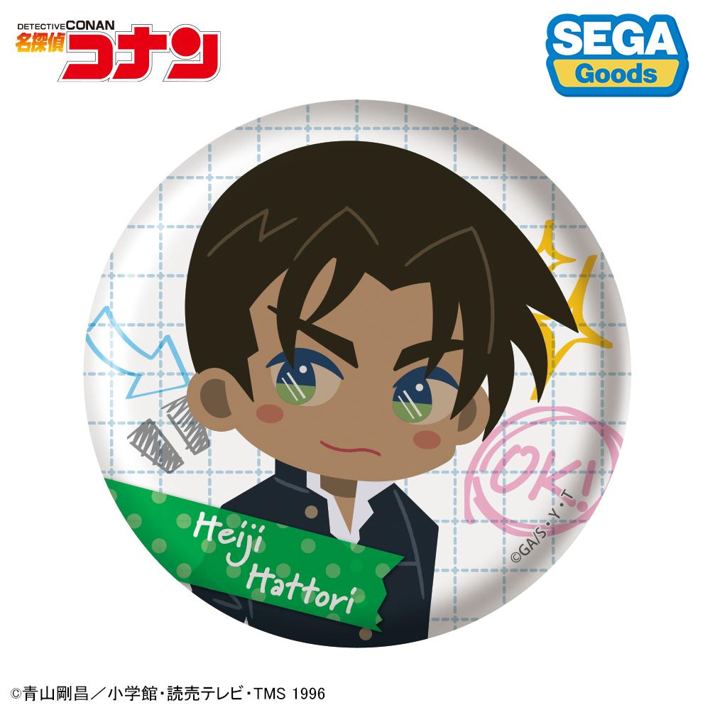 《名偵探柯南》_徽章 大家一起 -學生篇-【全套BOX／8個裝】