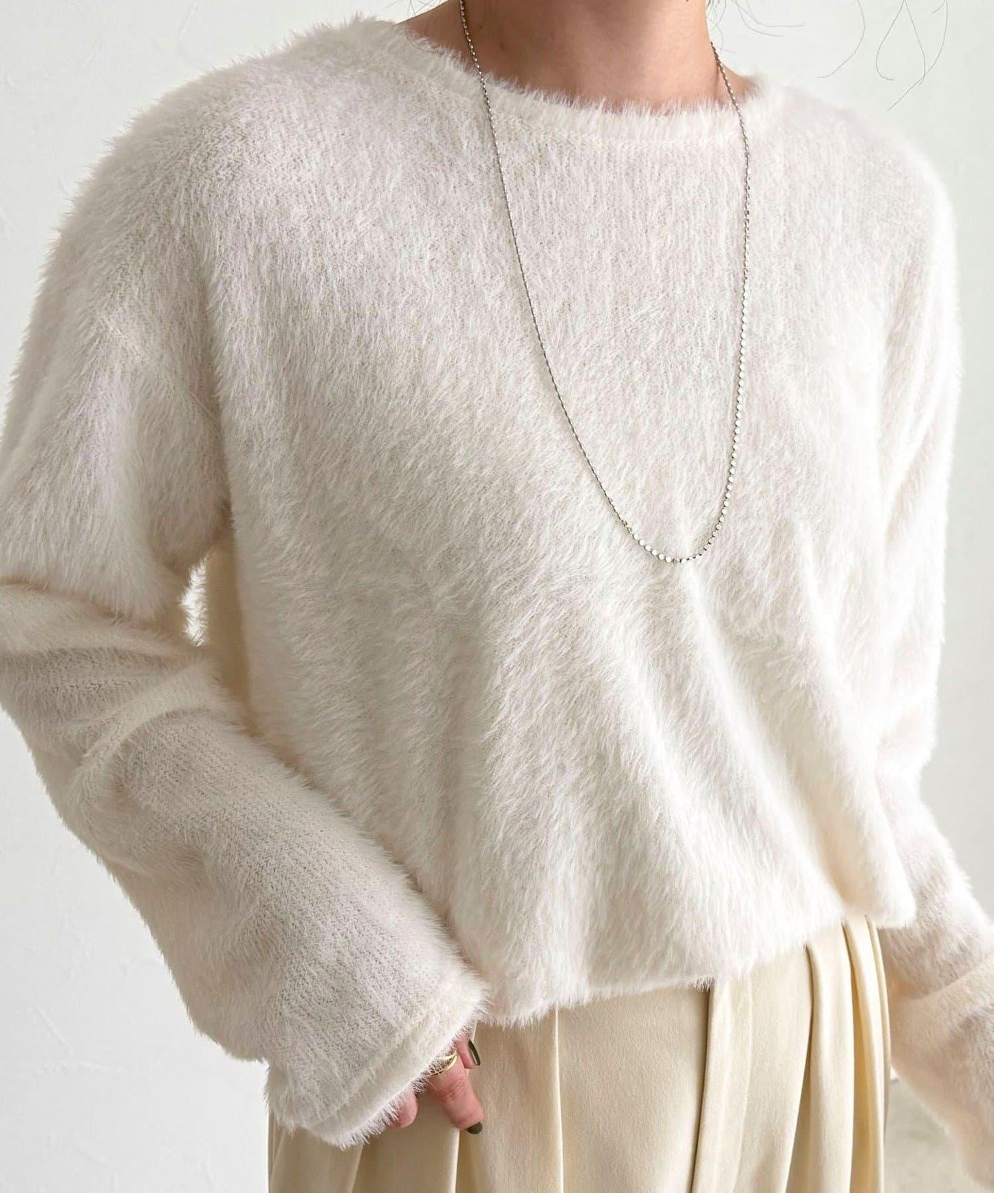 不規則下襬長袖T恤