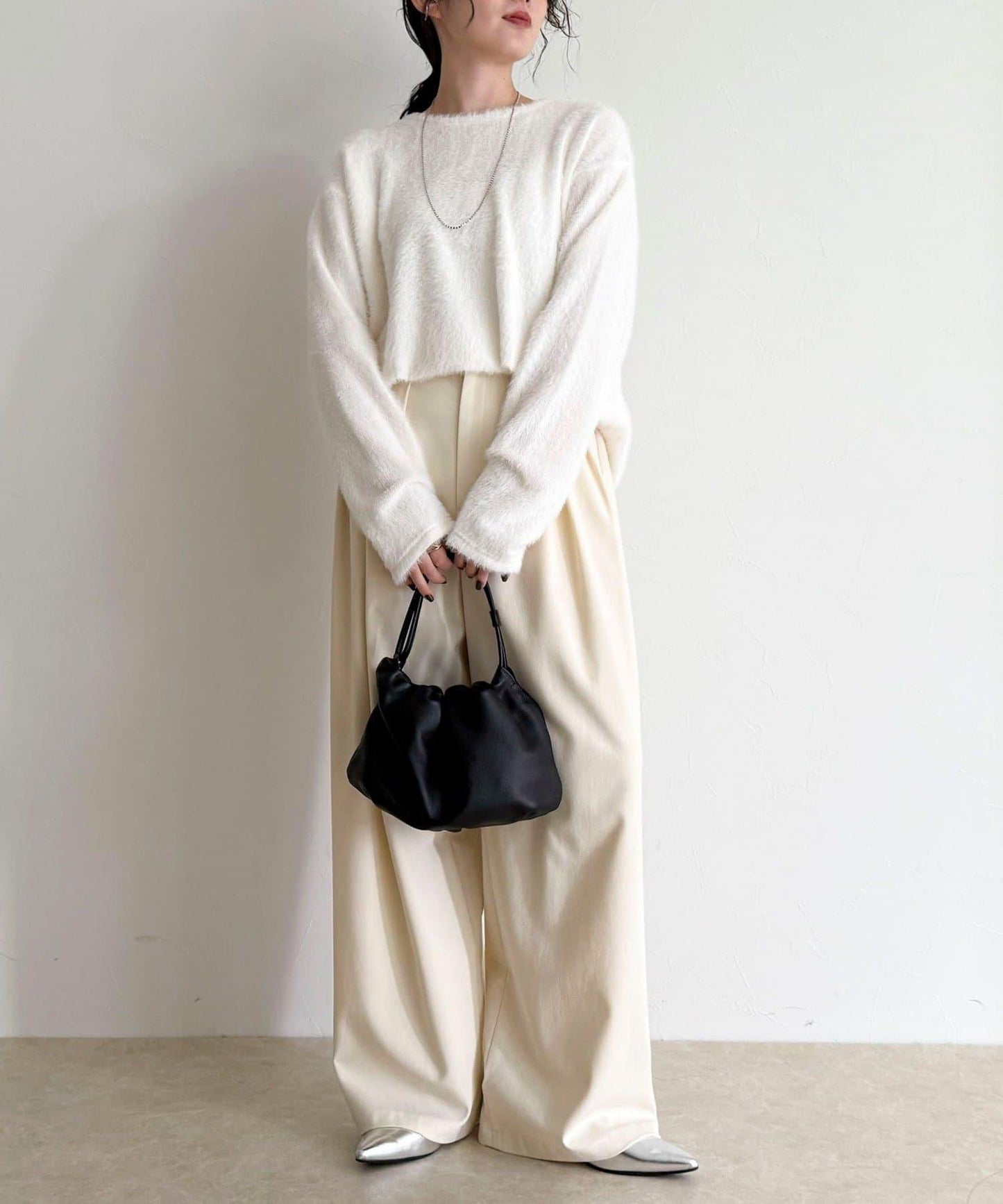 不規則下襬長袖T恤