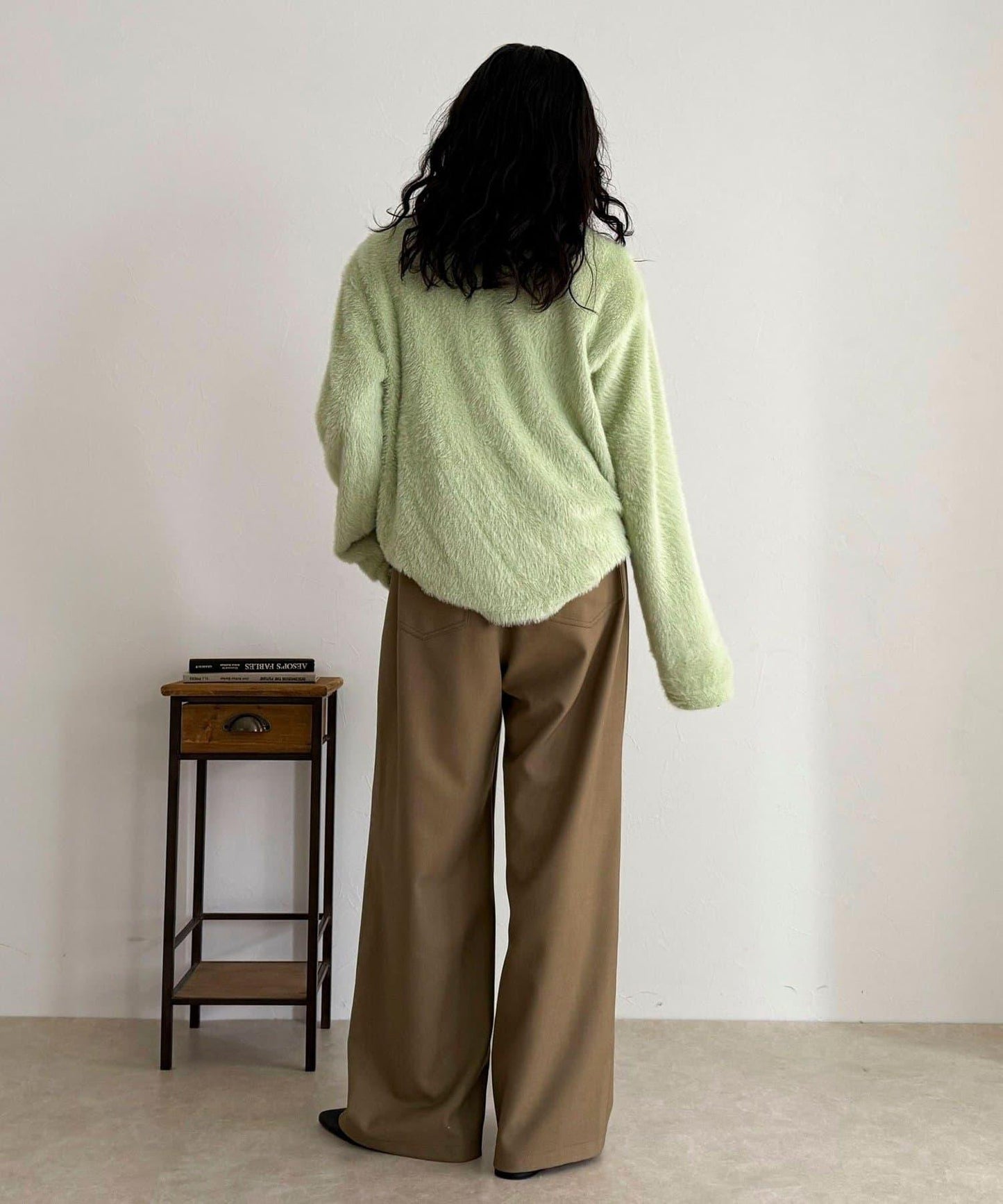 不規則下襬長袖T恤