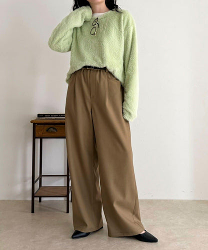 不規則下襬長袖T恤