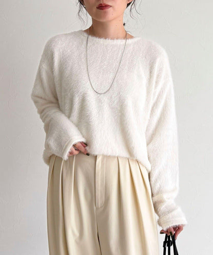 不規則下襬長袖T恤