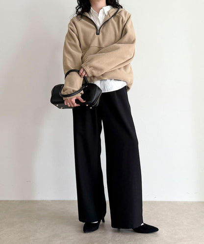 羊毛感五口袋休閒褲