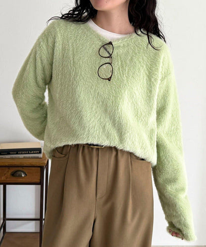 不規則下襬長袖T恤