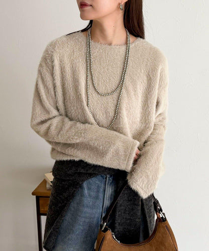 不規則下襬長袖T恤