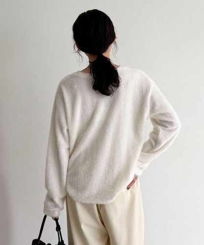 不規則下襬長袖T恤