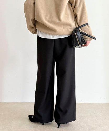 羊毛感五口袋休閒褲