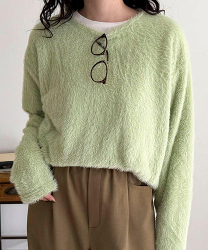 不規則下襬長袖T恤