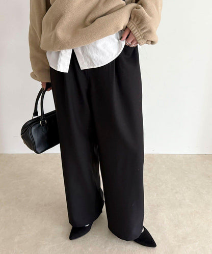 羊毛感五口袋休閒褲