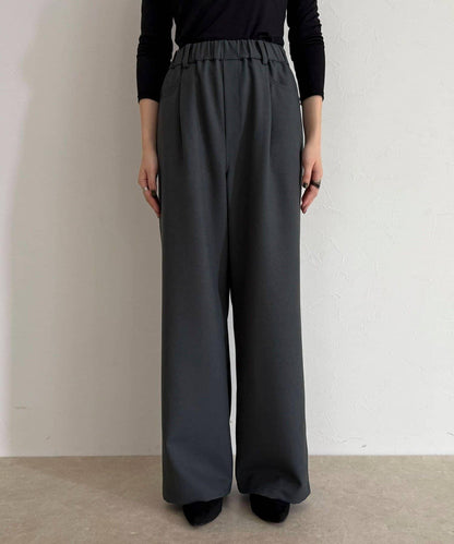 羊毛感五口袋休閒褲