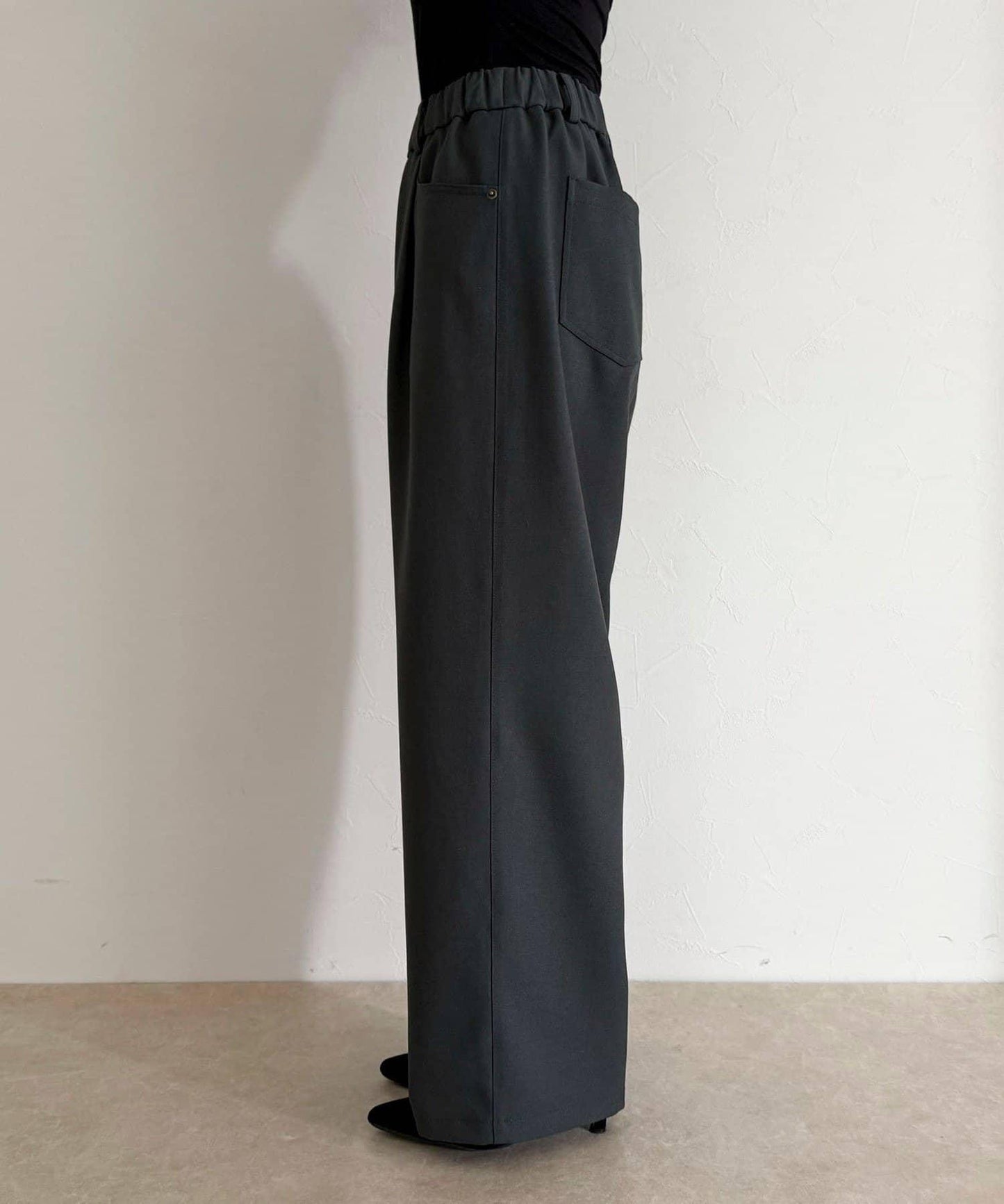 羊毛感五口袋休閒褲