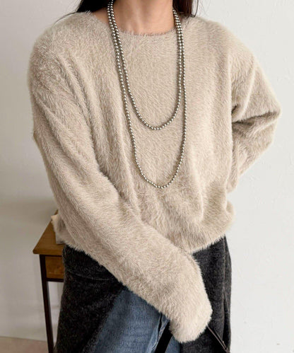 不規則下襬長袖T恤