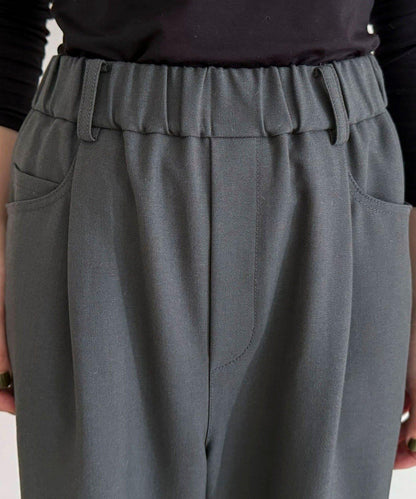 羊毛感五口袋休閒褲