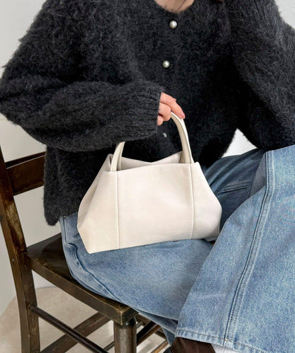 仿麂皮迷你托特包