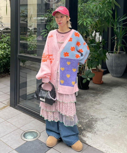 【HELLO.SANFRANCISCO/ハローサンフランシスコ】字母標語刺繡蝴蝶結棒球帽