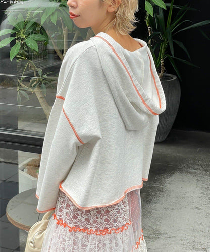 【HELLO.SANFRANCISCO/ハローサンフランシスコ】連帽印花衛衣