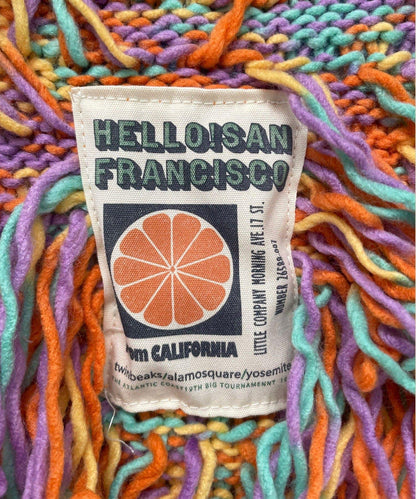 【HELLO.SANFRANCISCO/ハローサンフランシスコ】彩色流蘇緞帶馬甲