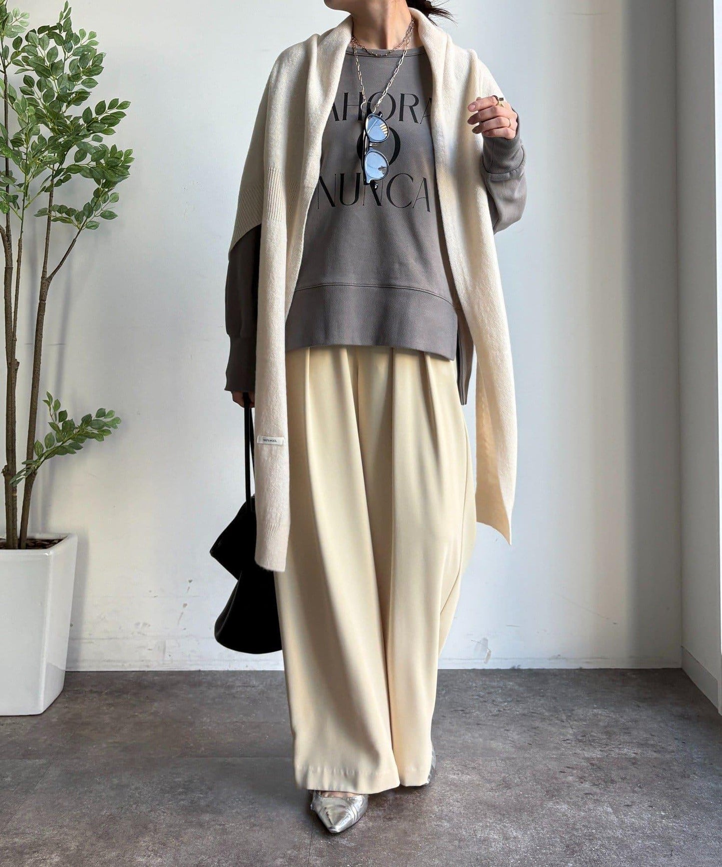 側開叉標誌衛衣