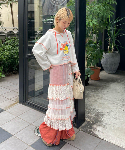 【HELLO.SANFRANCISCO/ハローサンフランシスコ】連帽印花衛衣