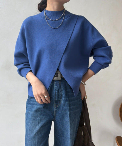 短款兩穿針織衫