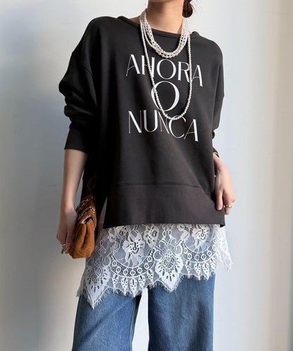 側開叉標誌衛衣