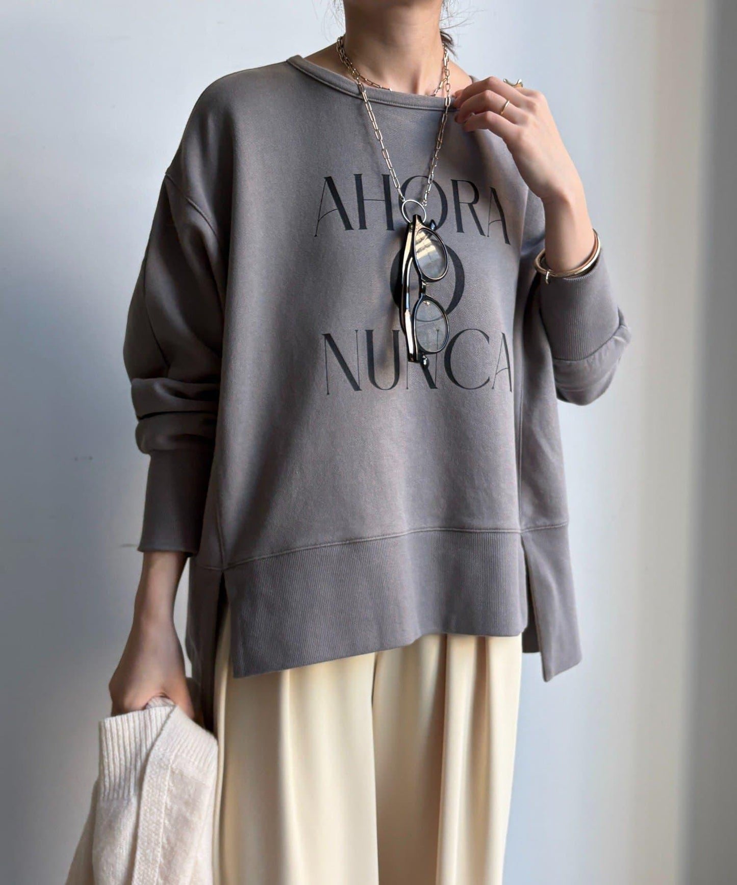 側開叉標誌衛衣