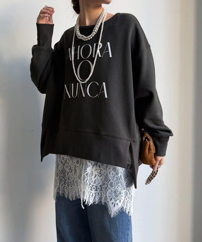 側開叉標誌衛衣