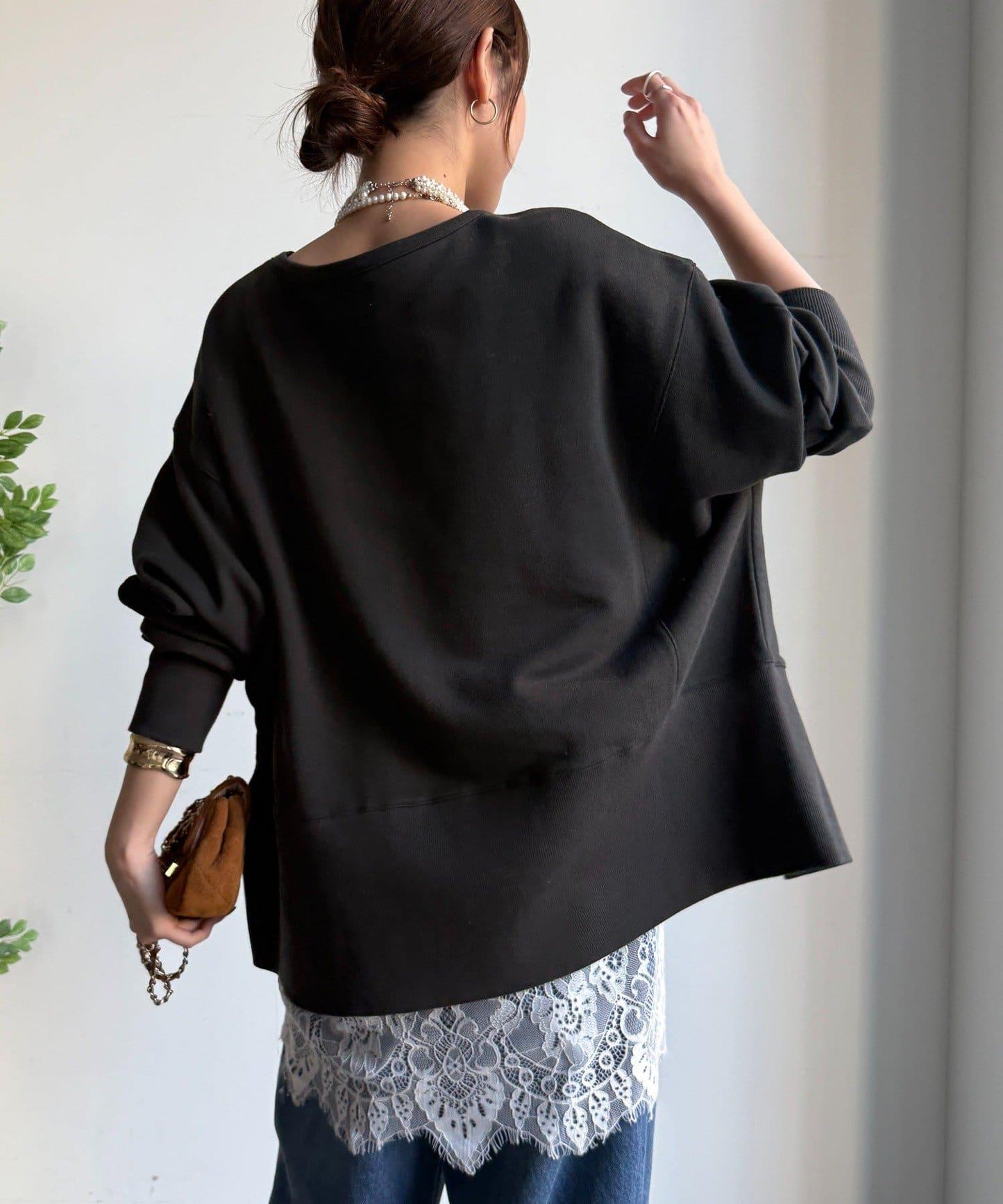 側開叉標誌衛衣