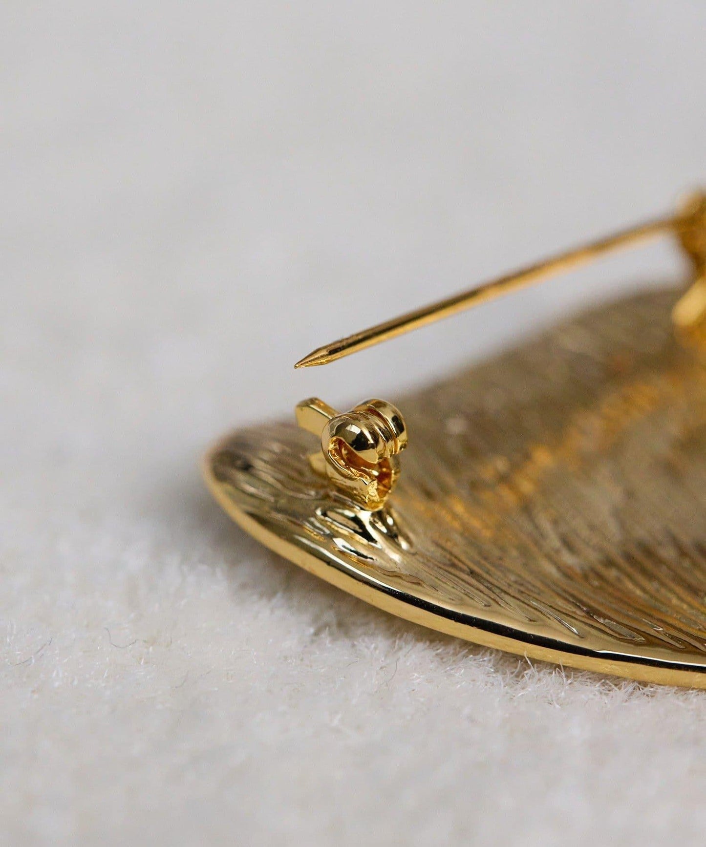 愛心×水滴珍珠胸針