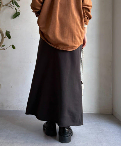 加絨DD刺繡半身裙