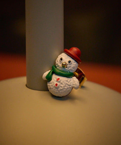 攀巖聖誕老人耳環