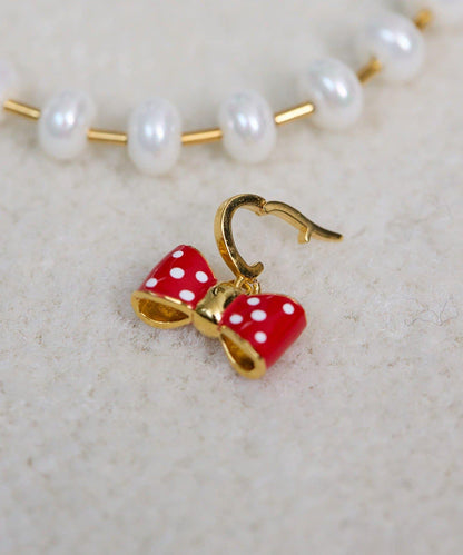 蝴蝶結珍珠項鍊