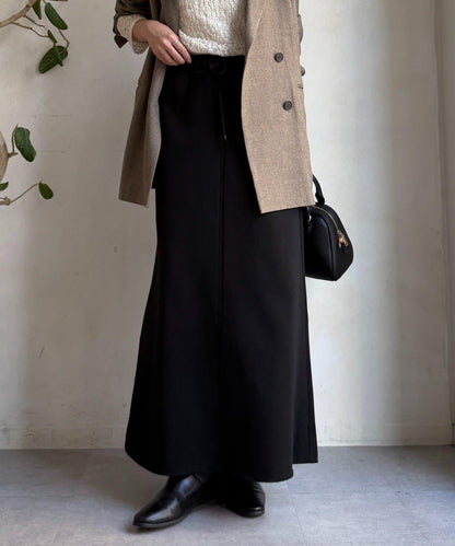 加絨DD刺繡半身裙