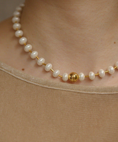 蝴蝶結珍珠項鍊