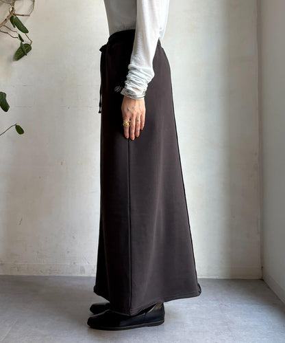 加絨DD刺繡半身裙