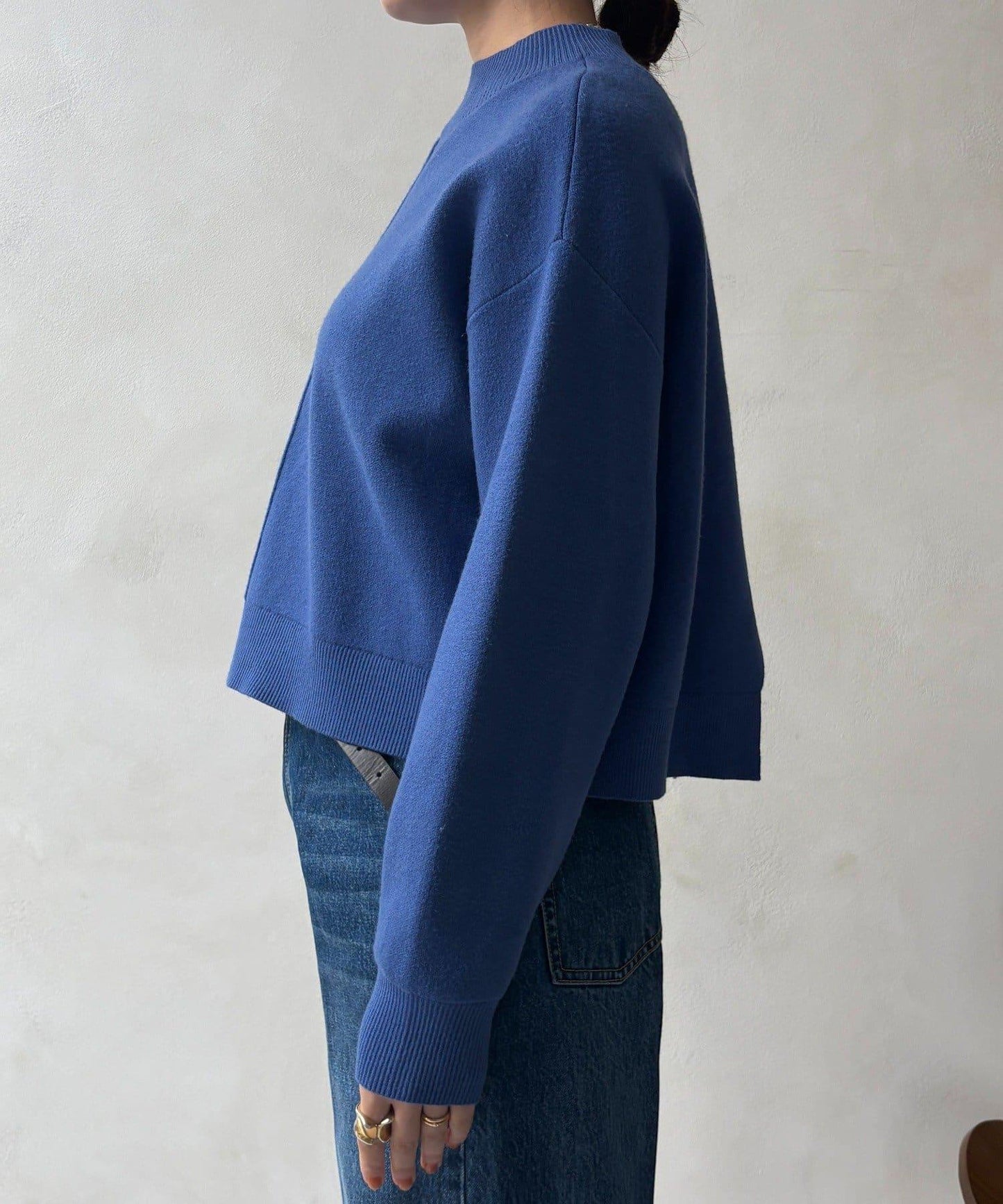 短款兩穿針織衫