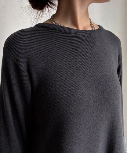 拼接雪紡長袖連衣裙